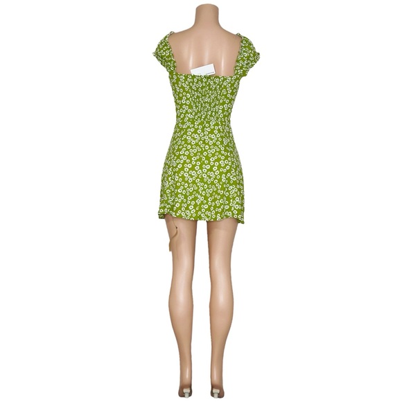REFORMATION Pacey Dress, Fennel, 2 (US) - Picture 7 of 8